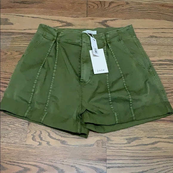 NWT Joie high rise paper bag shorts - Picture 8 of 13
